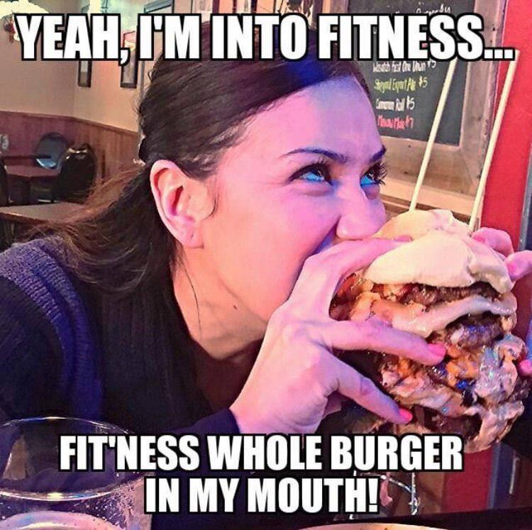 i am into fitness funny picture