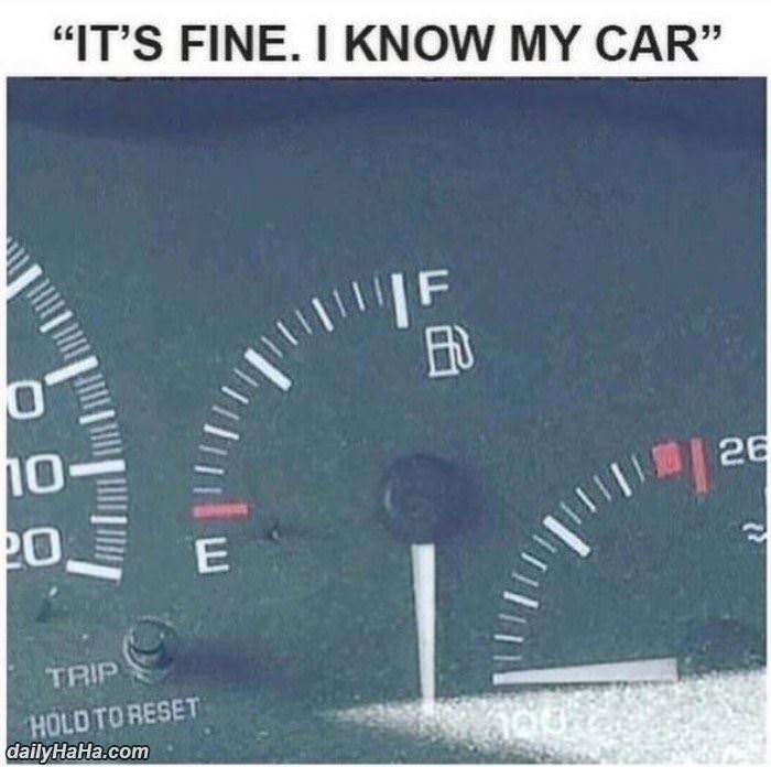 i really know my car funny picture