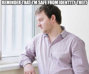 identity theft funny picture