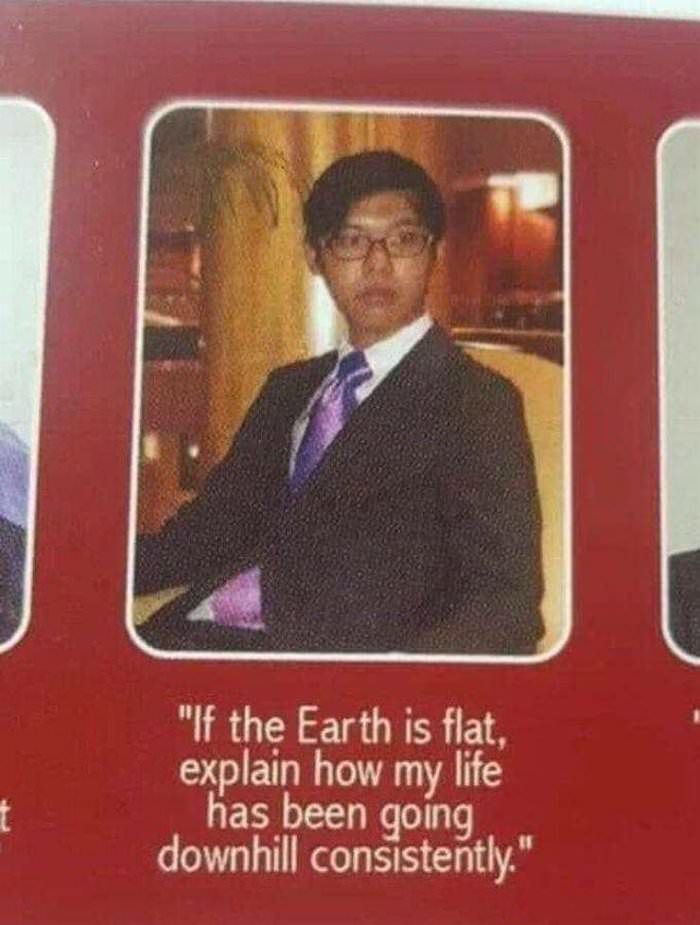 if the earth is flat