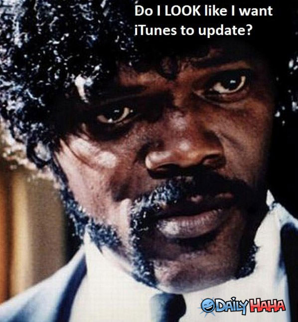 iTune Updates funny picture