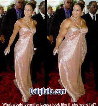 Jennifer Lopez Back Fat 91