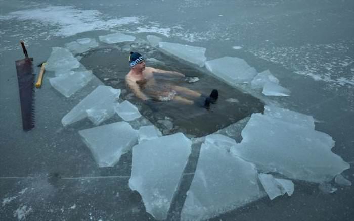 just going out for a little swim