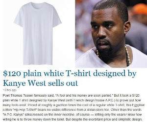 Kanye TShirts funny picture