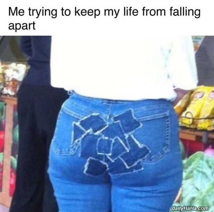 keeping my life from falling apart funny picture