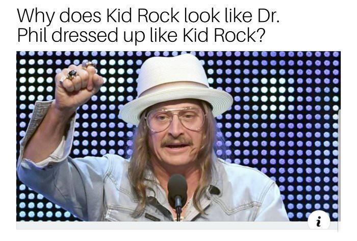 kid rock weird