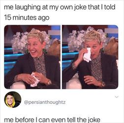 laughing at that joke