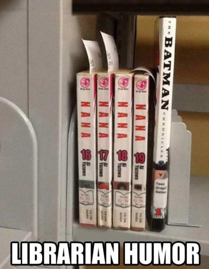 librarian humor funny picture