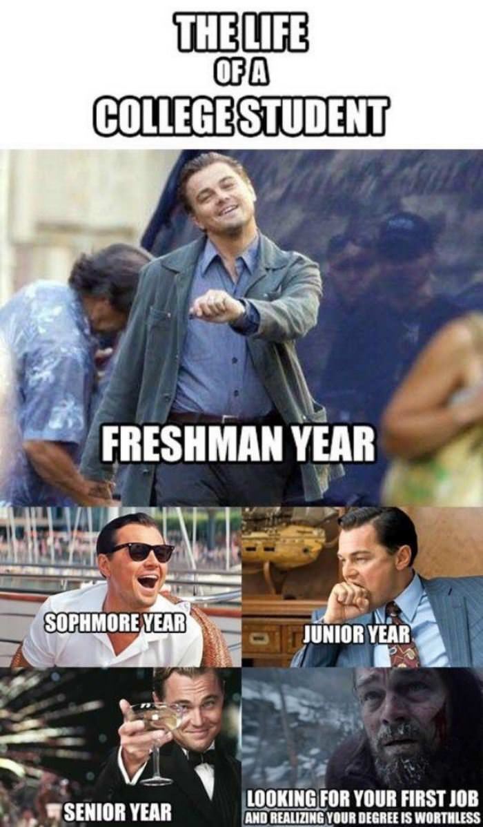 life of a college student funny picture