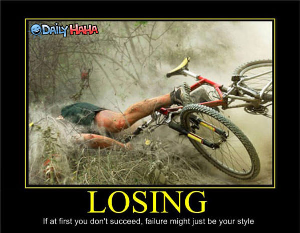 Losing Motivational Poster funny picture
