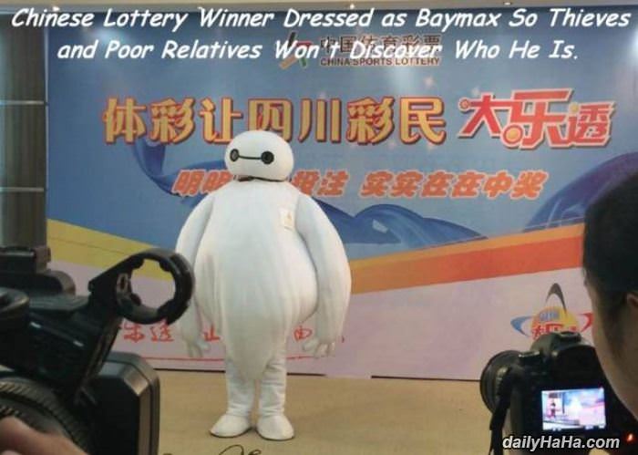 lottery winner funny picture