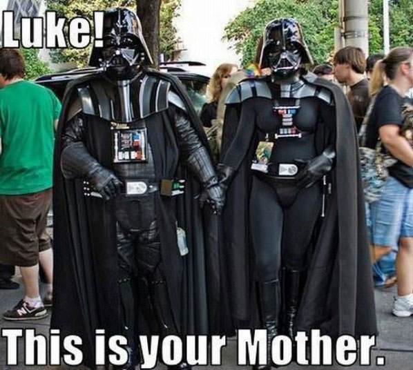 Vader Tells Luke funny picture