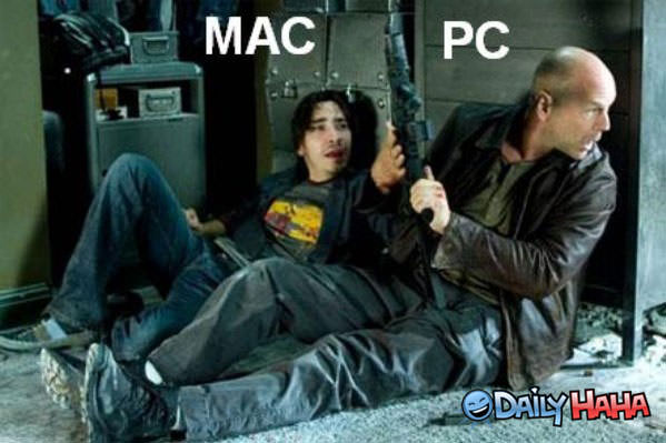 MAC vs PC funny picture