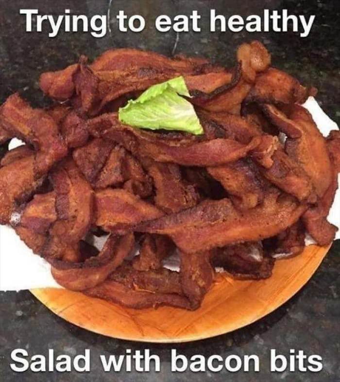 made a salad
