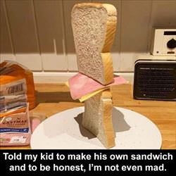 made a sandwich ... 2