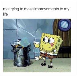 making improvements to my life