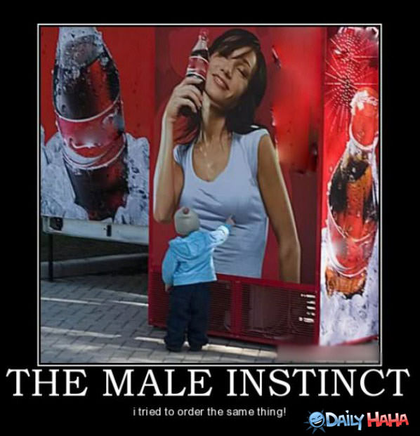 Male Instinct funny picture