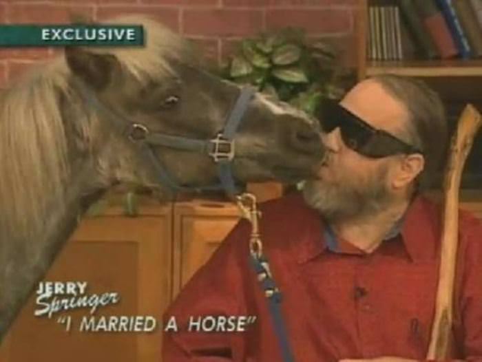 married a horse funny picture