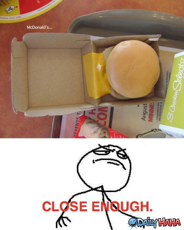 McDonalds Service funny picture
