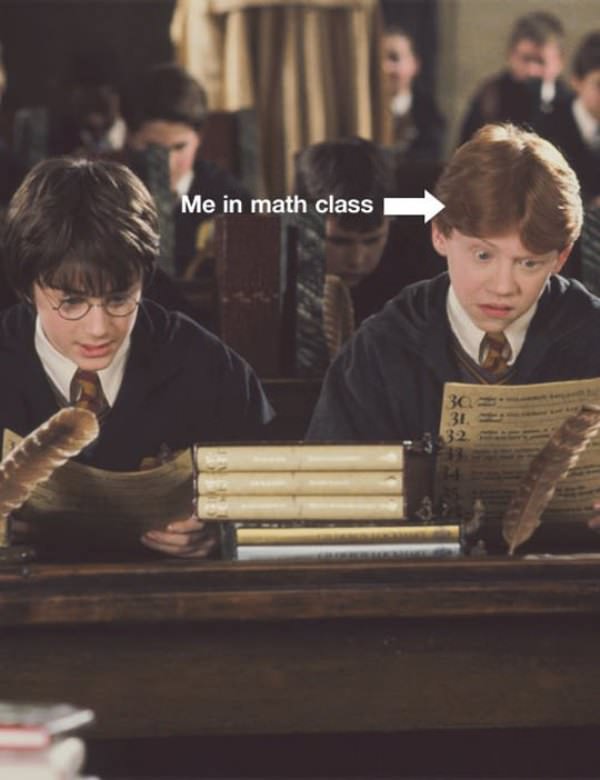 Me In Math Class funny picture