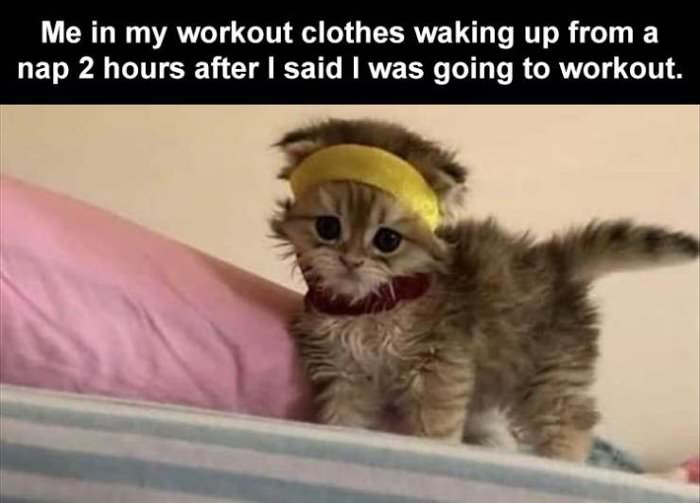 me in my workout cloths