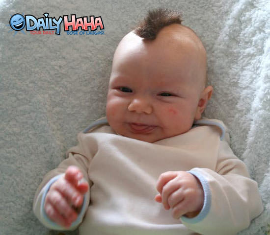 Mohawk Baby Picture