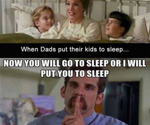 moms and dads at bed time funny picture