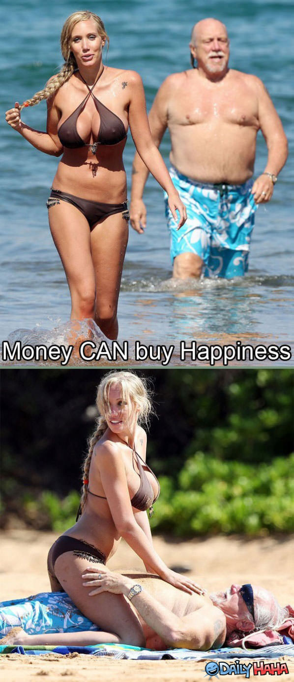 Happiness is Money funny picture