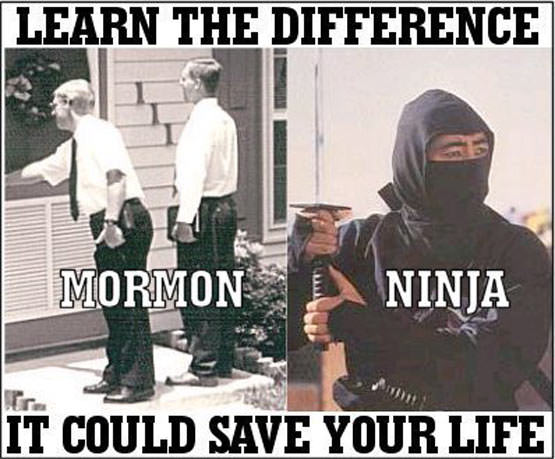 Mormon Vs Ninja