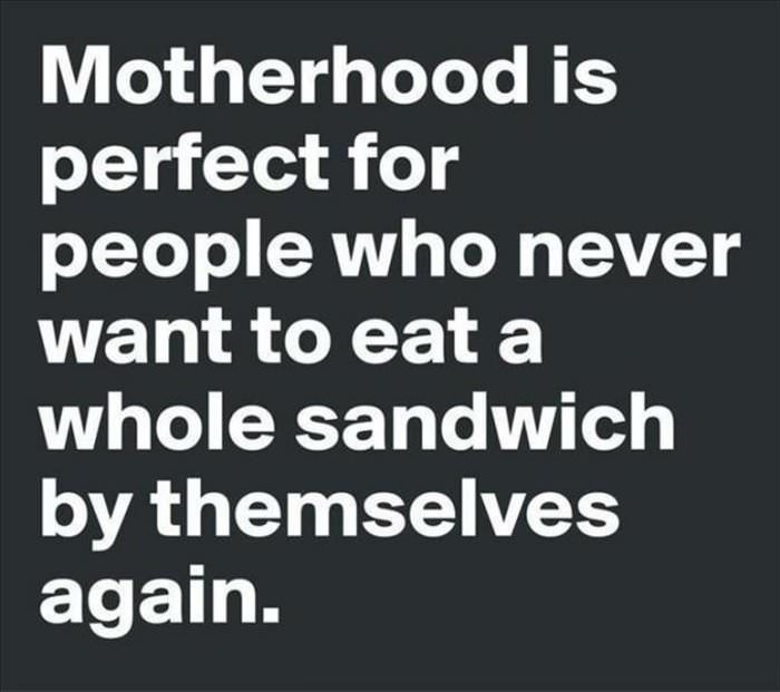 motherhood is perfect