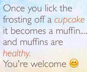 Healthy Muffins funny picture