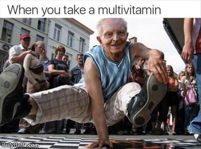 multi vitamins funny picture
