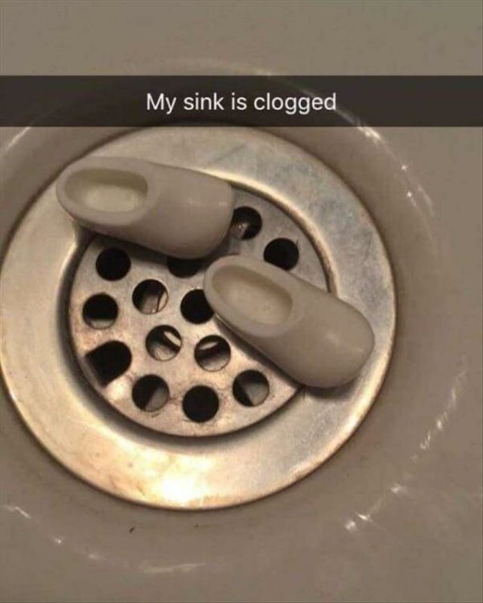 my sink is clogged