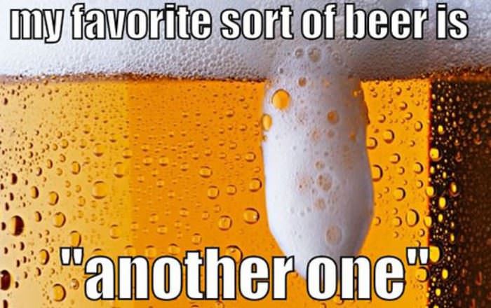 my favorite part of the beer funny picture