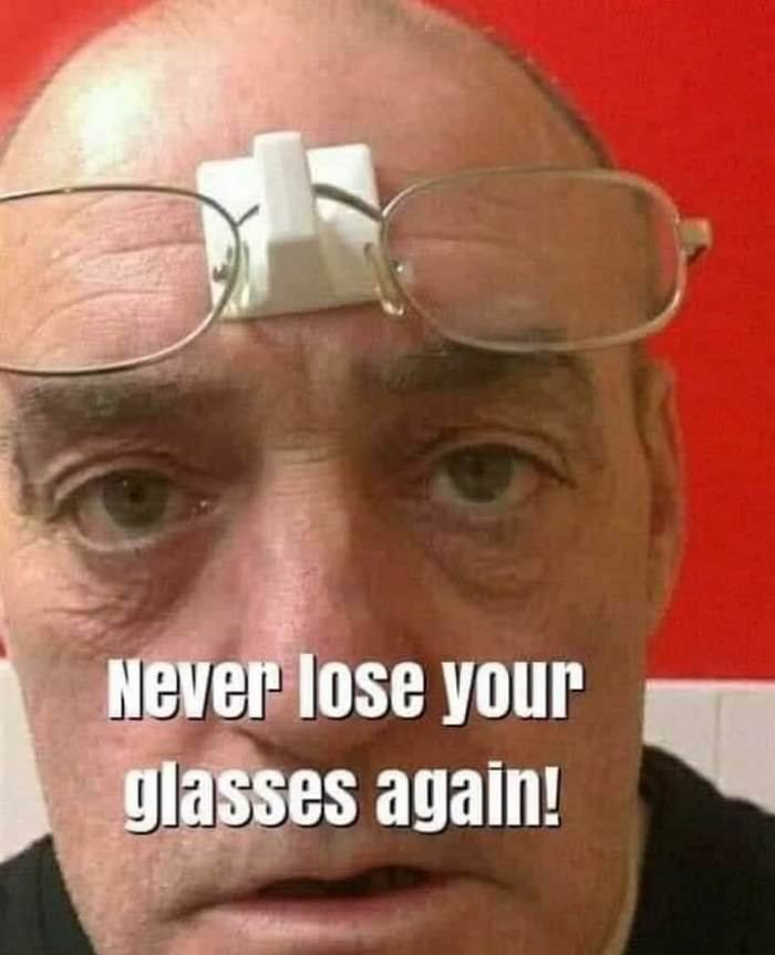 never lose your glasses