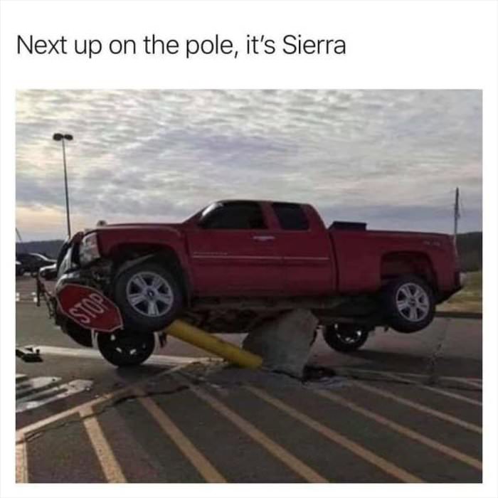 next up on the pole