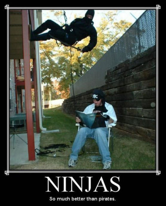 Ninjas Vs Pirates