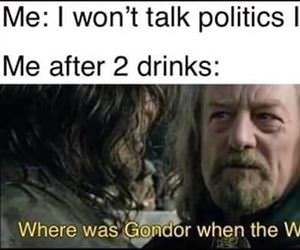 no politics here