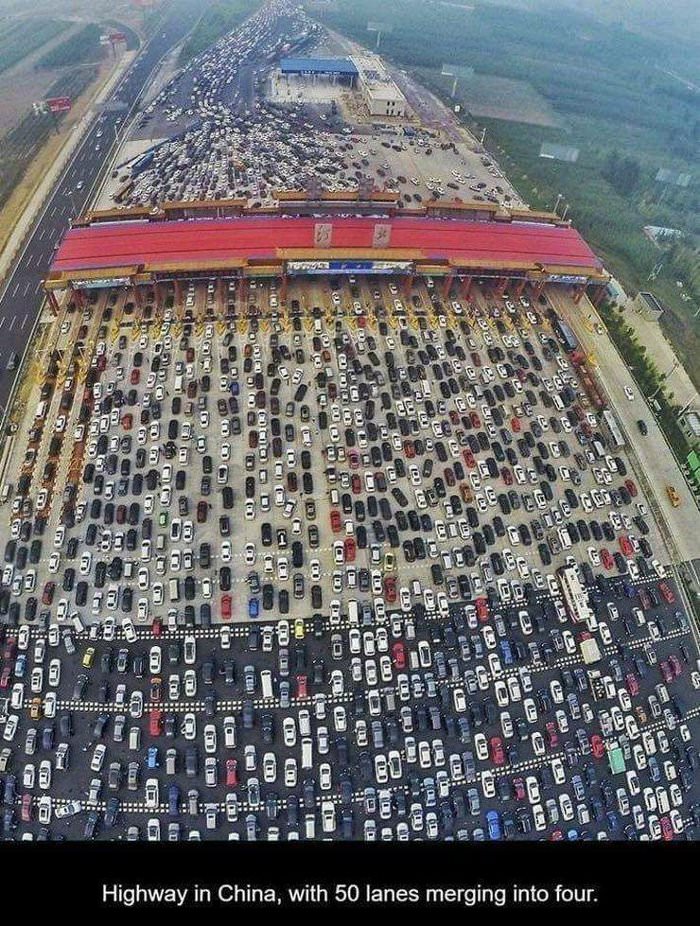 no thanks to this traffic jam