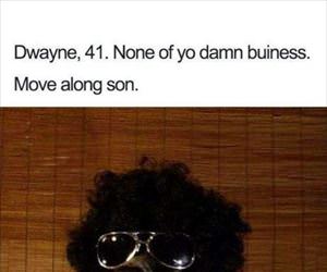 none of yo business