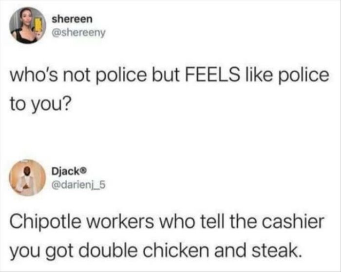 not the police