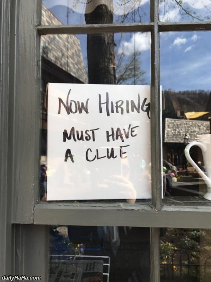 now hiring funny picture