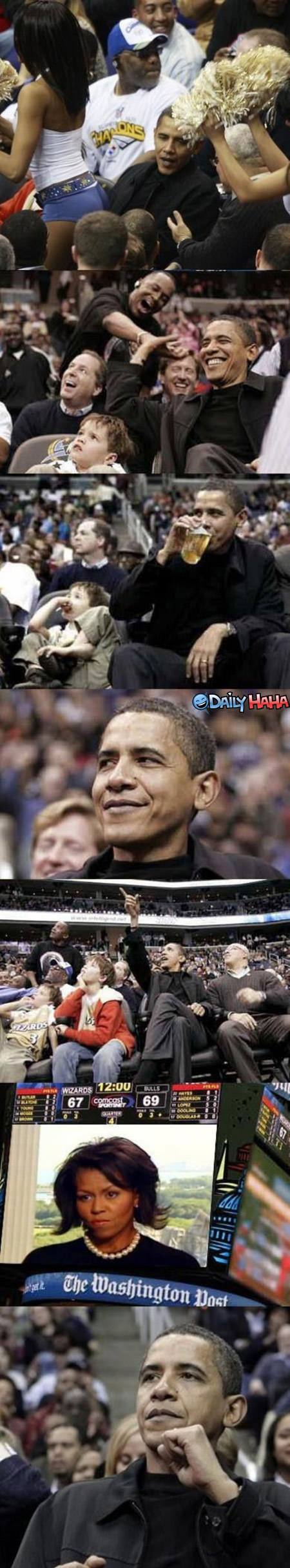 Obama Got Busted funny picture