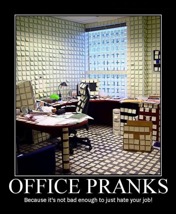 Office Pranks funny picture