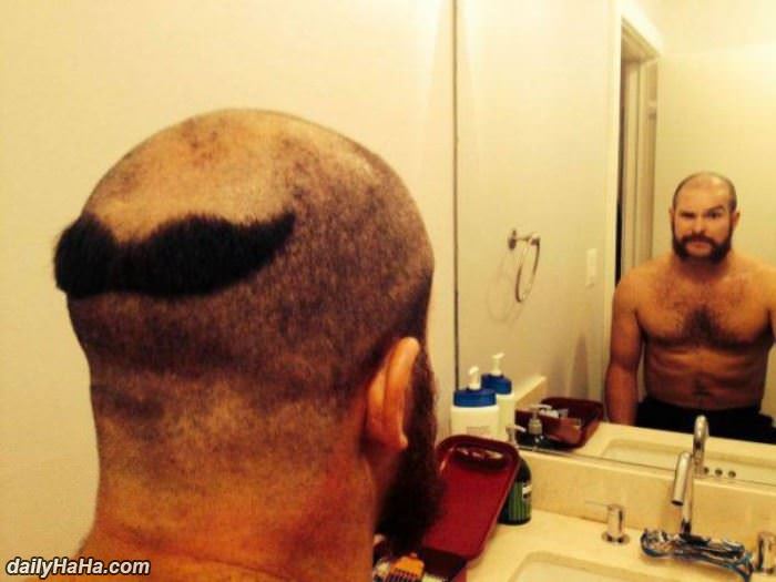 one hell of a haircut funny picture
