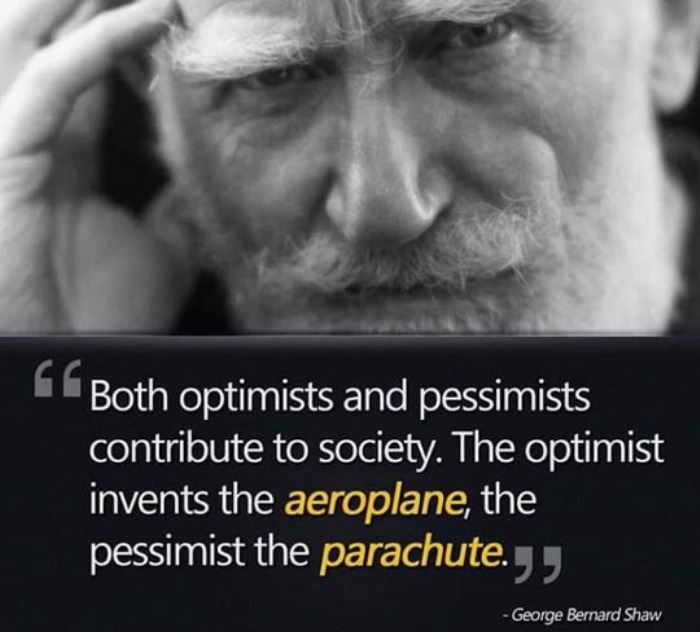 optimists and pessimists funny picture