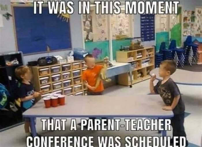 parent teacher conference ... 2
