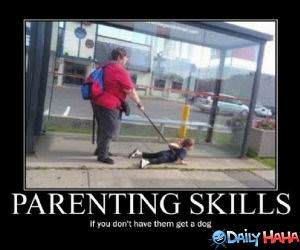 Great Parenting Skills funny picture