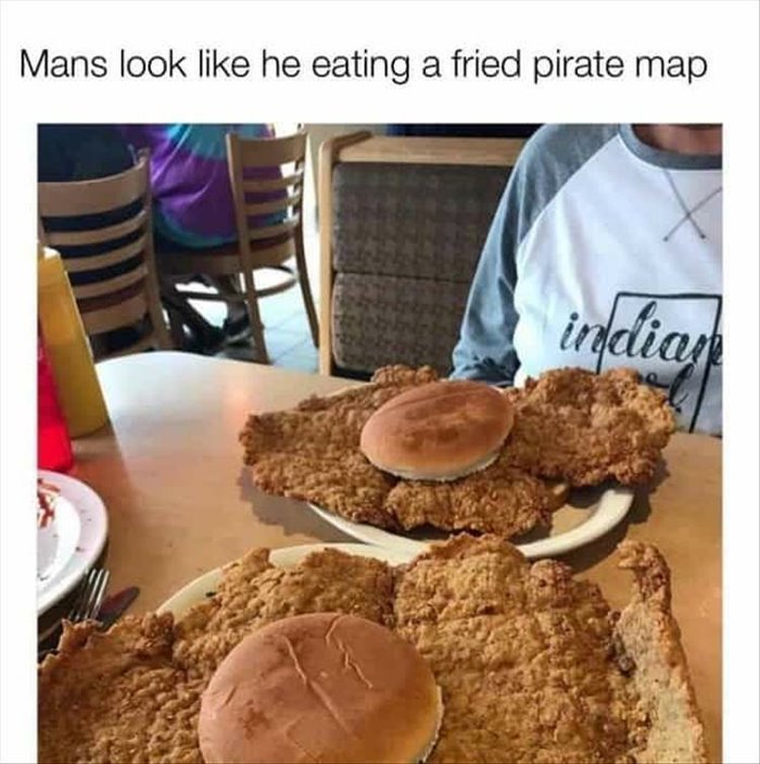 pirated map