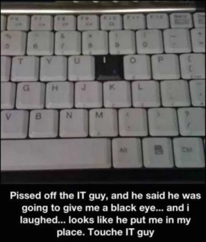 pissed off the it guy funny picture